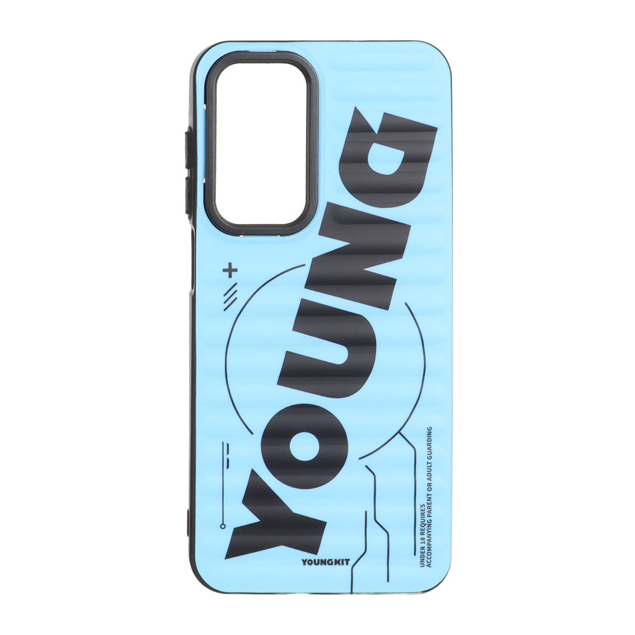 قاب Youngkit مورب Samsung Galaxy A17 / A26 - آبی روشن
