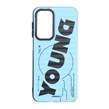قاب Youngkit مورب Samsung Galaxy A17 / A26 - آبی روشن