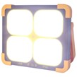 پروژکتور سیار شارژی و پاور بانک خورشیدی Solar LED Light XJ-K3