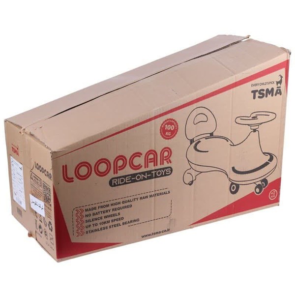سه چرخه موزیکال کودک تسما Loopcar کد 1/146A