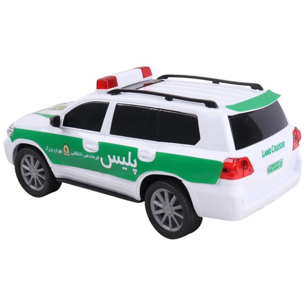 ماشین اسباب بازی قدرتی لندکروز پلیس