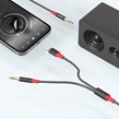 کابل تبدیل AUX به AUX/Lightning ارلدام ET-AUX79 طول 1.2 متر