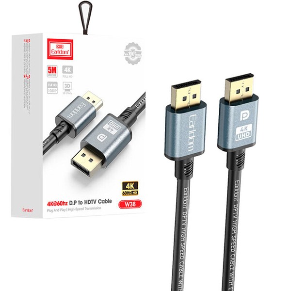 کابل Display 4K ارلدام ET-W38 طول 5 متر