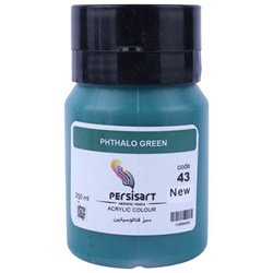 رنگ اکریلیک پرسیس آرت Phthalo Green 43 حجم 250 میلی لیتر