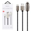 کابل 2 متری Yesido Lightning To HDMI مدل HM12 - مشکی (گارانتی 18 ماه تعویض نیکان همراه)