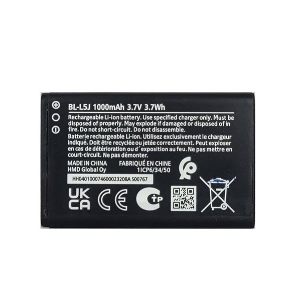 باتری موبایل اورجینال نوکیا Nokia BL-L5j