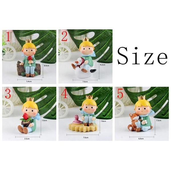 اکشن فیگور طرح شاهزاده کوچک کد 713/2 بسته 5 عددی