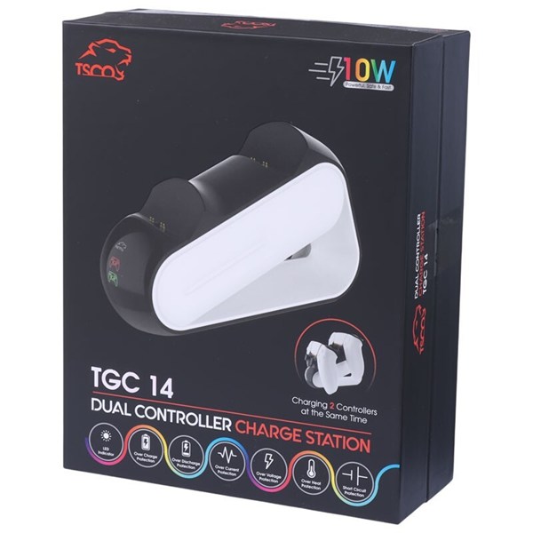 پایه شارژر دسته بازی PS5 تسکو TGC 14
