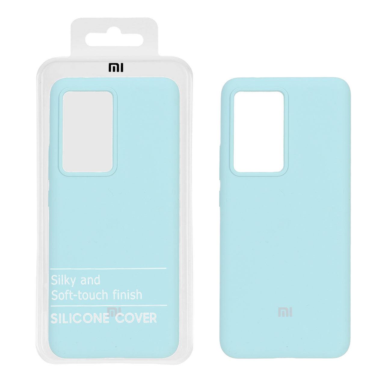 قاب سیلیکونی پاک کنی اورجینال درجه یک Xiaomi Poco F5 Pro / Redmi K60 - سبز روشن (پک دار)