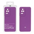 قاب سیلیکونی پاک کنی اورجینال درجه یک Xiaomi Poco F4 / K30S - ارغوانی (پک دار)