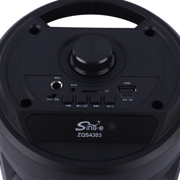 اسپیکر بلوتوثی سینگ ای ZQS4303 + میکروفون و ریموت کنترل