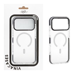 قاب اورجینال Vina شفاف Magsafe مدل Apple iPhone 17 Pro Max - سفید (پک دار) - VIN