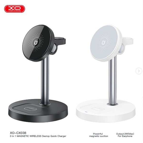 هولدر و شارژر وایرلس 15 وات ایکس او XO-CX038