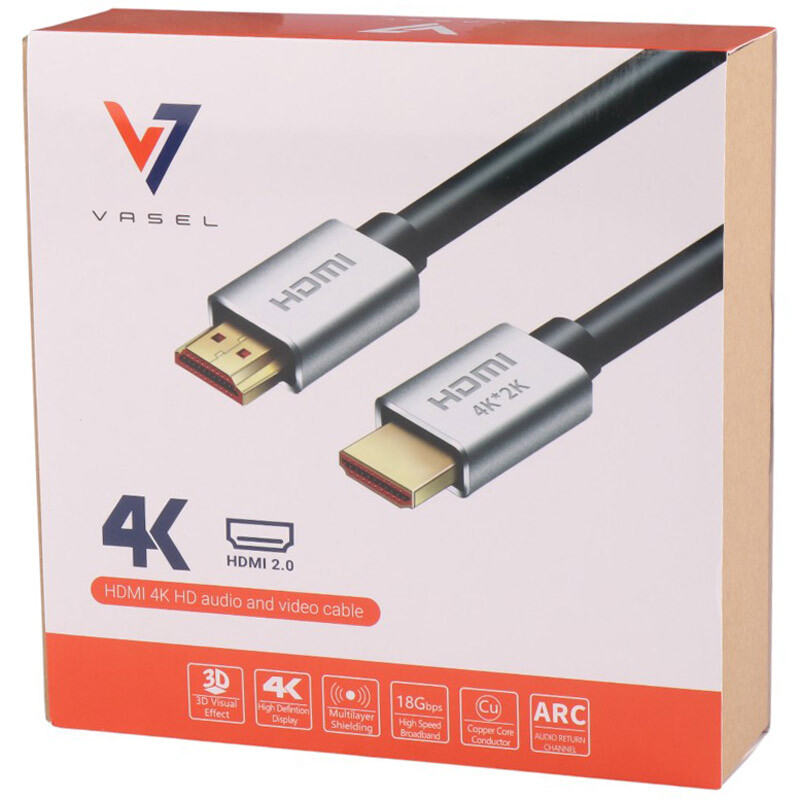 کابل HDMI 4K واصل Vasel طول 1.5 متر
