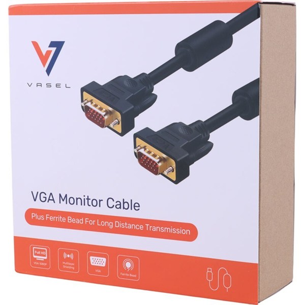 کابل VGA واصل Vasel طول 5 متر