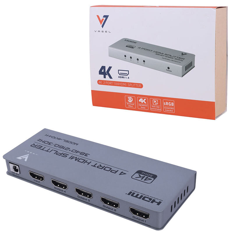 اسپلیتر 4 پورت HDMI واصل VSL-4K104-H