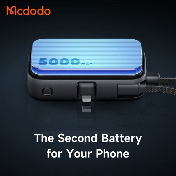 پاور بانک فست شارژ مک دودو MC-780 PD 20W ظرفیت 5000 میلی آمپر
