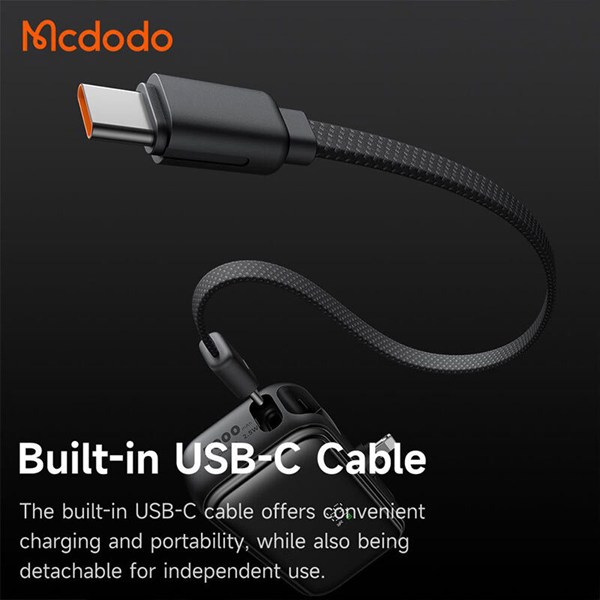 پاور بانک فست شارژ مک دودو MC-780 PD 20W ظرفیت 5000 میلی آمپر