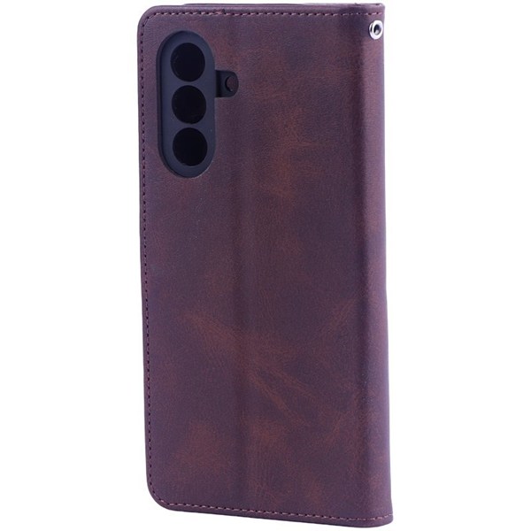 کیف چرمی مگنتی سامسونگ Galaxy A17 محافظ لنزدار