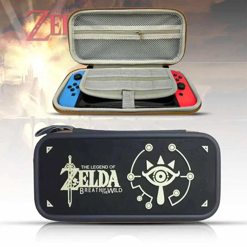 کیف کنسول بازی Nintendo Switch OLED طرح The Legend of Zelda Breath of the Wild