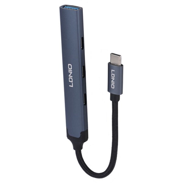 هاب 4 پورت Type-C الدینیو DS-74C