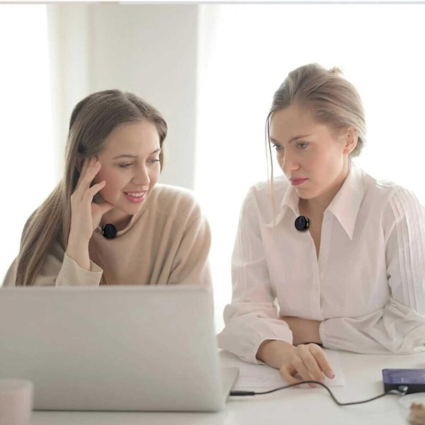 میکروفون یقه ای بی سیم دوتایی گرین لاین GLM Lite Type-C