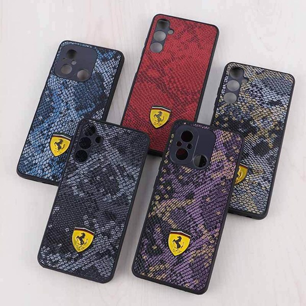 قاب پوست ماری Ferrari محافظ لنزدار