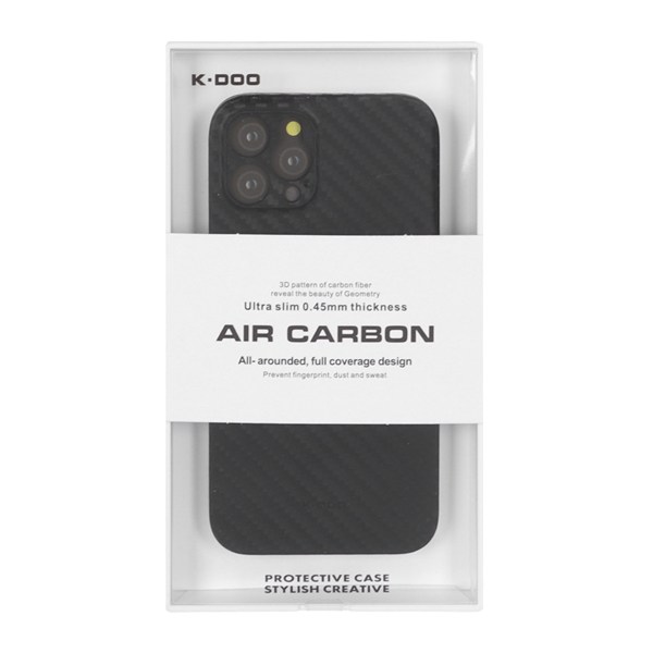 قاب محافظ لنزدار Original KDoo Air Carbon مدل Apple iPhone 12 Pro - مشکی ( پک دار) - NTC