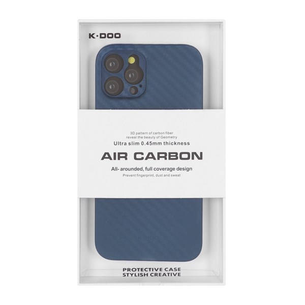 قاب محافظ لنزدار Original KDoo Air Carbon مدل Apple iPhone 12 Pro - سرمه ای ( پک دار) - NTC