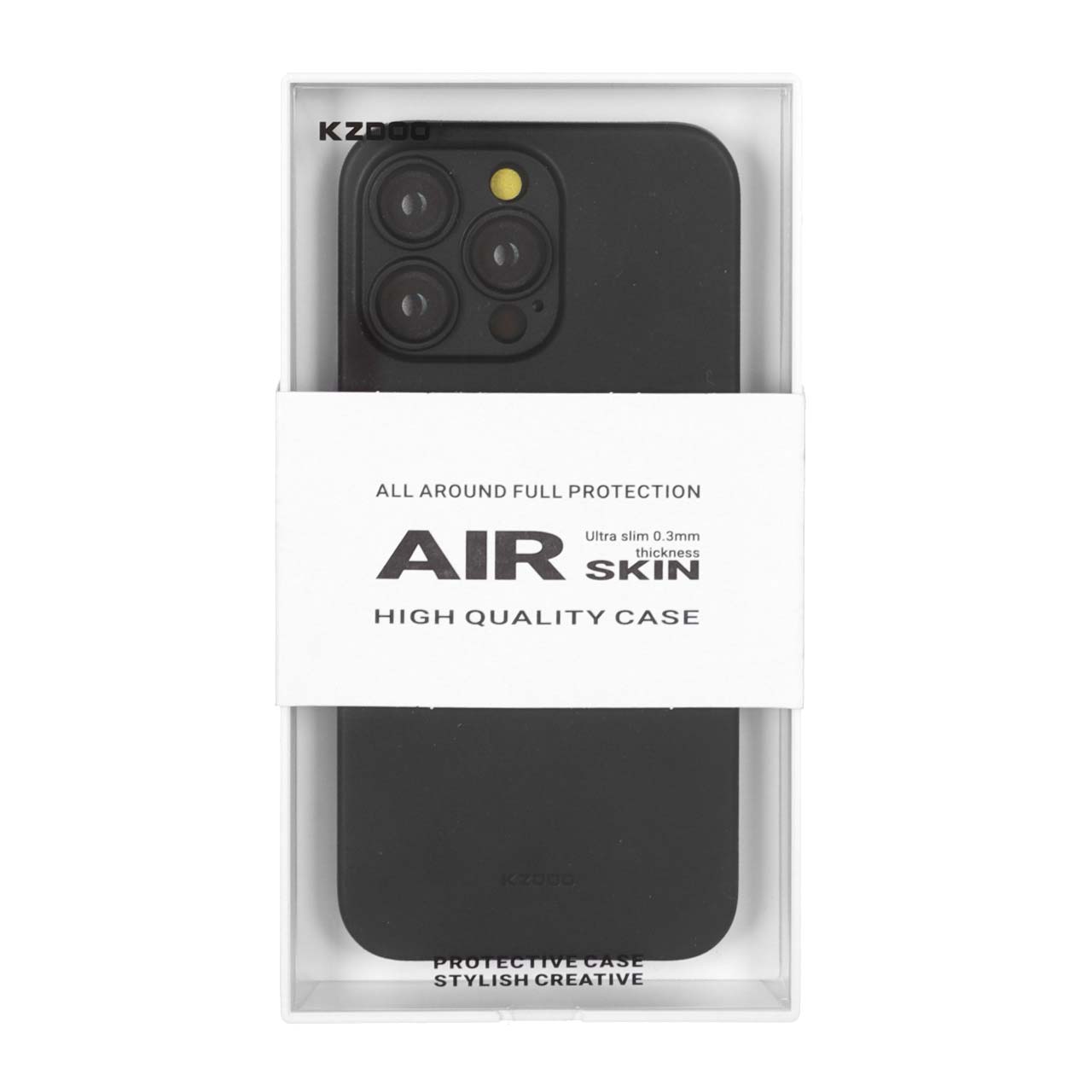 قاب Original KDoo Air Skin مدل Apple iPhone 15 Pro Max - مشکی (پک دار) - NTC