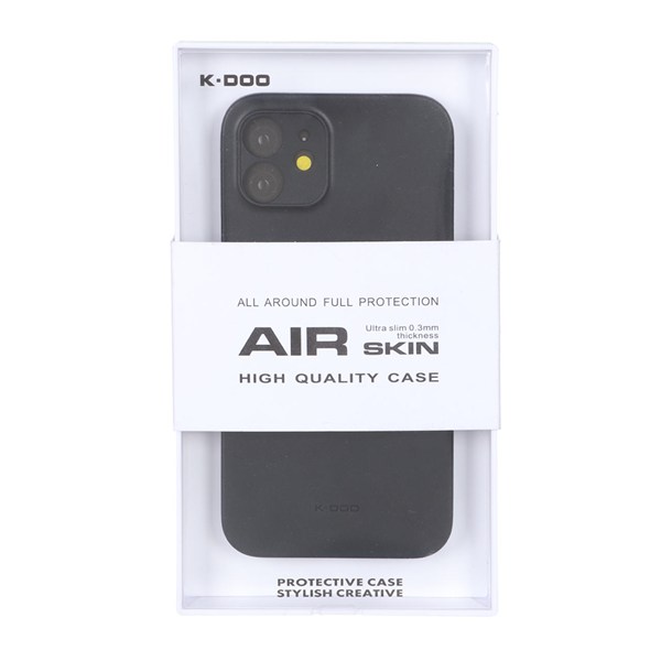 قاب Original KDoo Air Skin مدل Apple iPhone 12 - مشکی (پک دار) - NTC