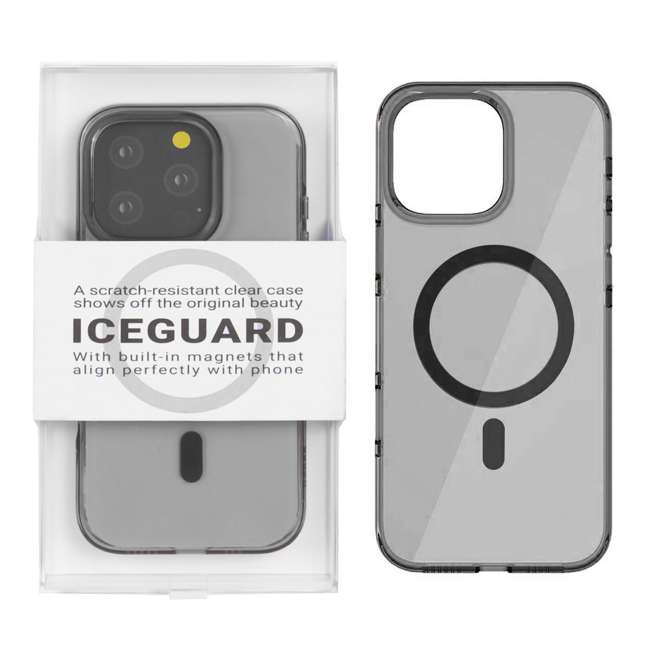 قاب Original KDoo ICEGUARD Magsafe مدل Apple iPhone 16 Pro - مشکی (پک دار) - NTC