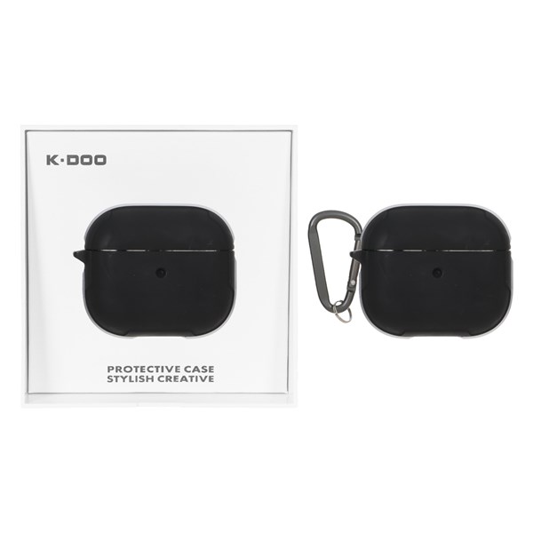 کاور ایرپاد اورجینال KDoo مدل Apple Airpods 3 - نقره ای (پک دار) - NTC