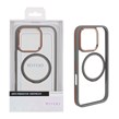 قاب اورجینال Yotoo شفاف MagSafe لنز فلزی Apple iPhone 16 Pro - خاکستری (پک دار) - NTC