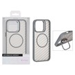 قاب اورجینال Yotoo مات MagSafe استندشو Apple iPhone 15 Pro Max - خاکستری (پک دار) - NTC