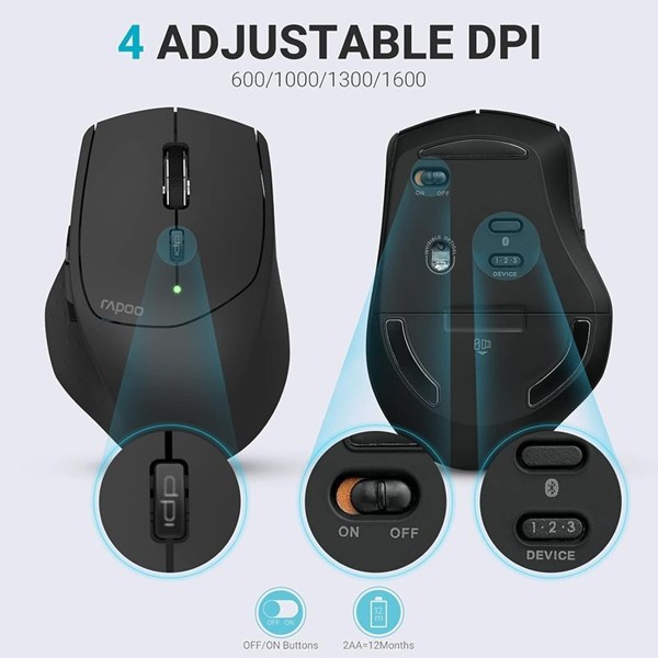 موس بی سیم رپو MT550