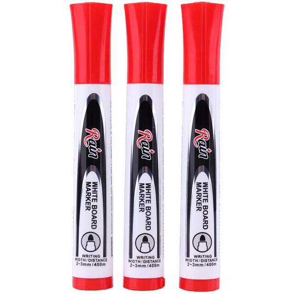 ماژیک وایت برد رین نوک گرد R-101A بسته 12 عددی