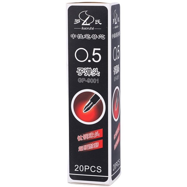 یدک روان نویس لوشی 0.5 میلی متر GP-9001 بسته 20 عددی