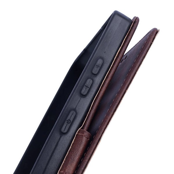 کیف چرمی مگنتی سامسونگ Galaxy S25 Ultra محافظ لنزدار