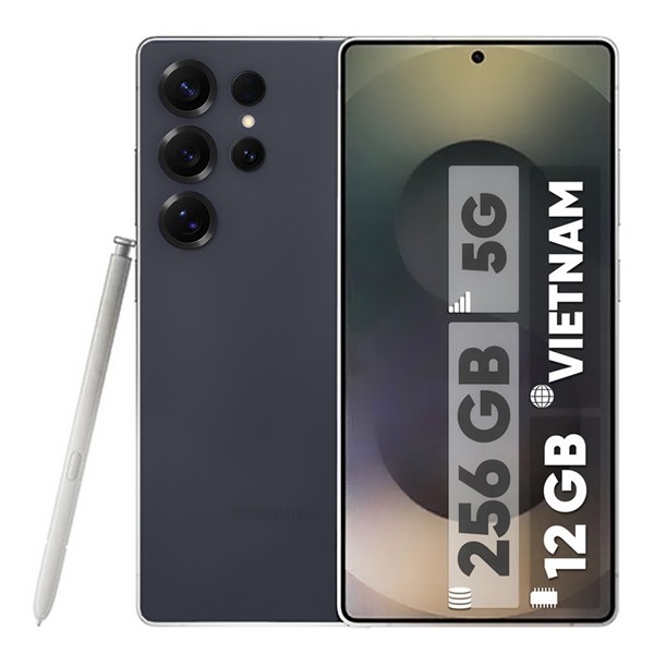 گوشی موبایل Samsung مدل Galaxy S25 Ultra 5G (RAM 12) ظرفیت 256GB - مشکی (Jetblack) (ویتنام)
