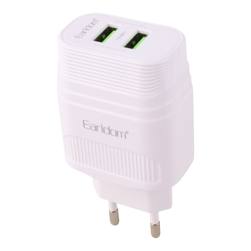 شارژر دیواری 12 وات ارلدام ES-EU38 2.4A
