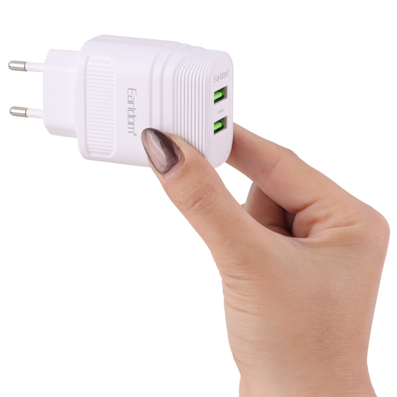 شارژر دیواری 12 وات ارلدام ES-EU38 2.4A