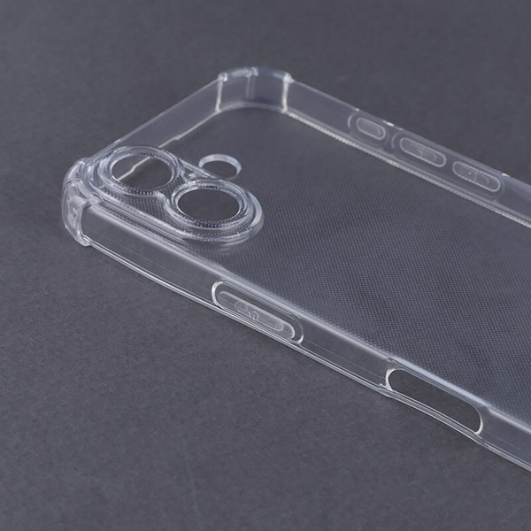 قاب ژله ای ضربه گیر بی رنگ آیفون iPhone 16 محافظ لنزدار