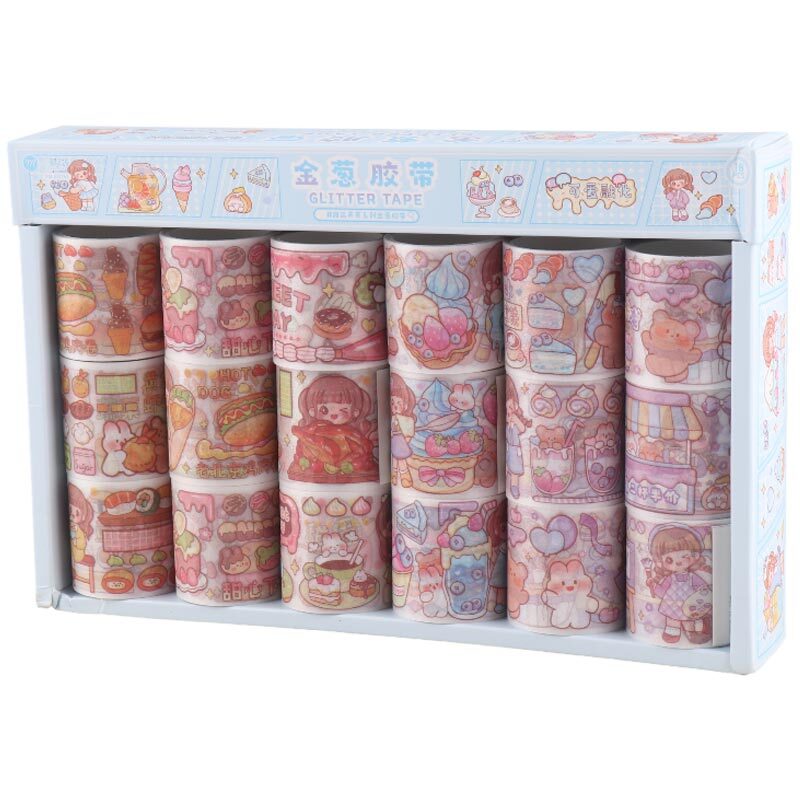 چسب واشی 4.5 سانتی متر طرح فانتزی XM-JD2763C