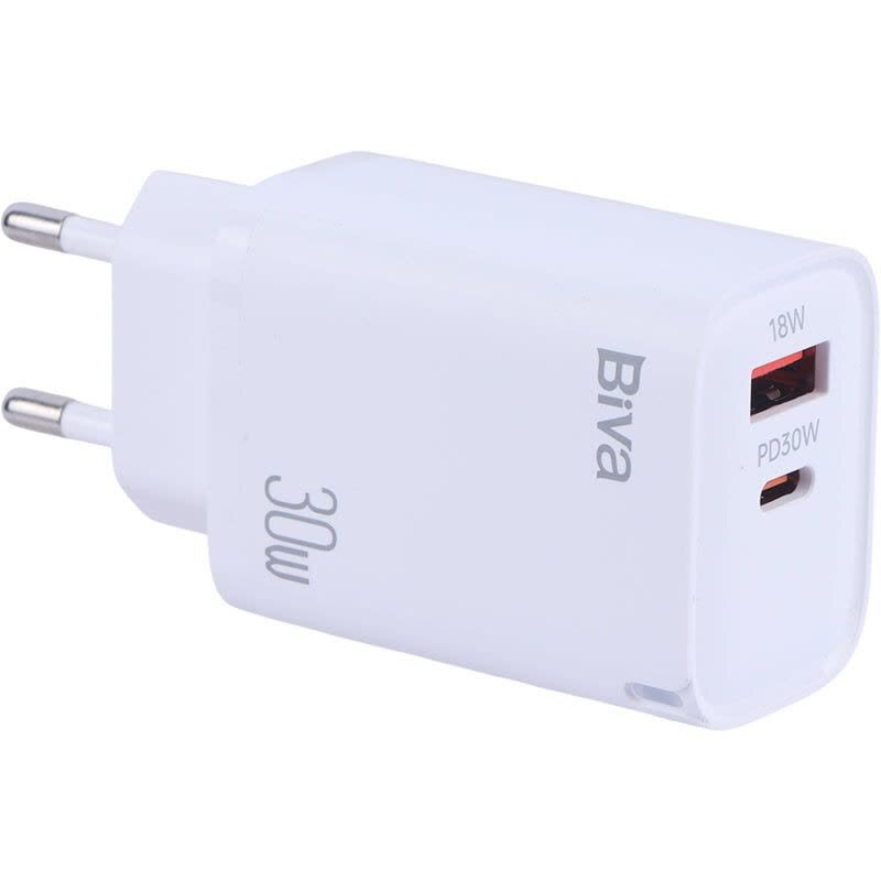 شارژر دیواری 30 وات بیوا HC-54 QC3.0 PD 3A
