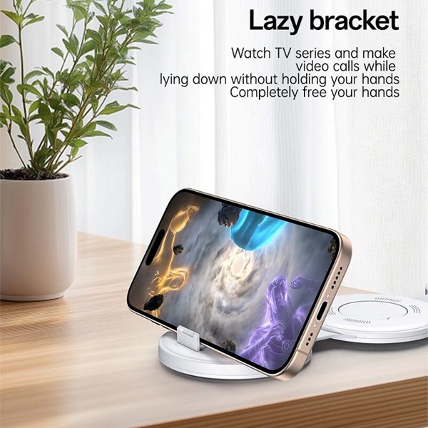 شارژر بی سیم اپل واچ و کیت کابل چند منظوره یسیدو DS29