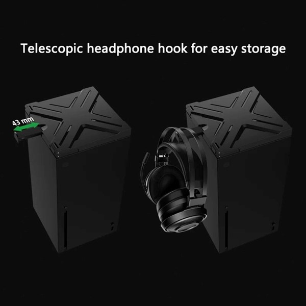 براکت هدفون و کاور گرد و غبار کنسول XBOX Series X دابی TYX-3609