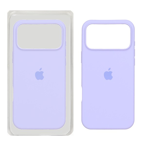 قاب سیلیکونی پاک کنی اورجینال Apple iPhone 17 Pro Max - یاسی (پک اصلی)