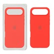 قاب سیلیکونی پاک کنی اورجینال Apple iPhone 17 Air - قرمز (پک اصلی)