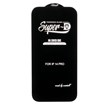 محافظ صفحه نمایش شیشه ای Apple iPhone 16 / iPhone 15 / iPhone 14 Pro - Full Cover Super D Mietubl - مشکی (بدون پک) - NTC ORG